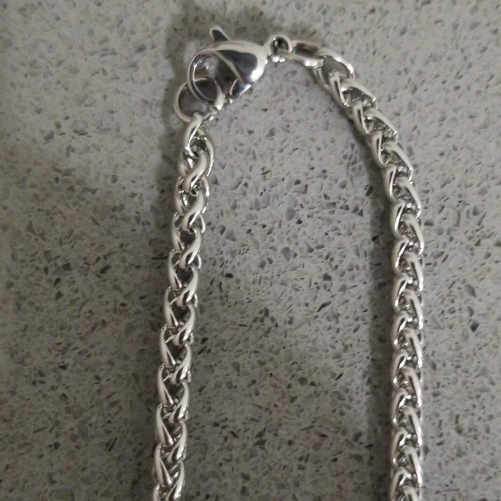 🆕️Baseball stainless steel necklace 23" - Picture 3 of 5